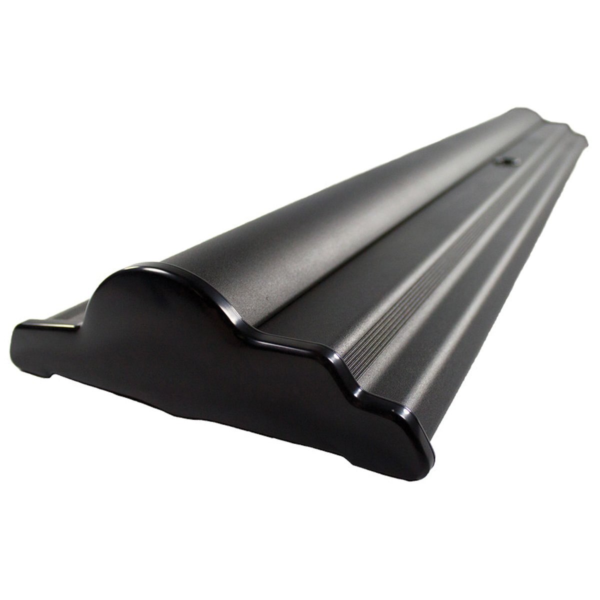 36 in. SilverStep Tabletop Retractable Banner Stand — Hardware Only / Black